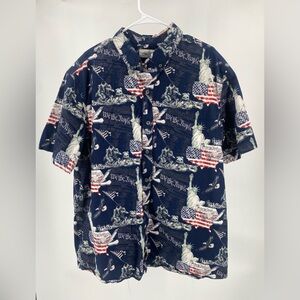 American Legacy short sleeve‎ button down, “We the People” size 2XL